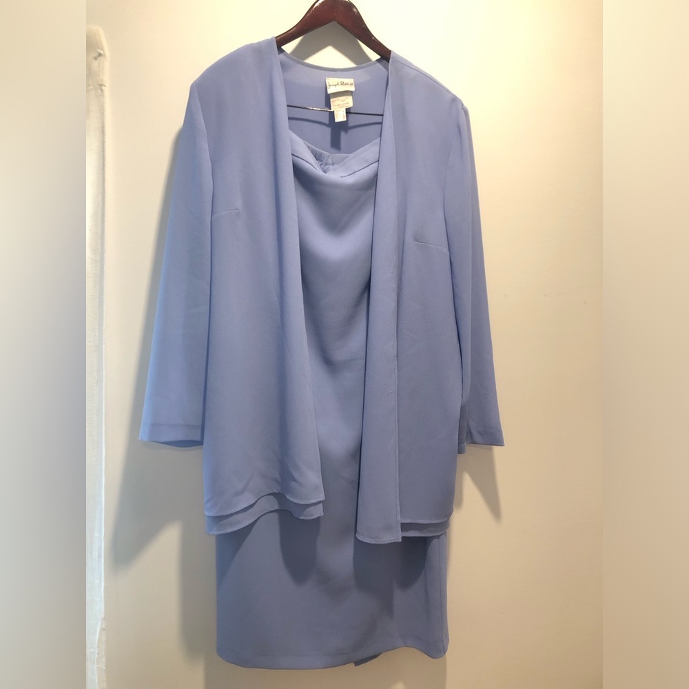 Joseph Ribkoff Periwinkle Two-Piece Skirt set